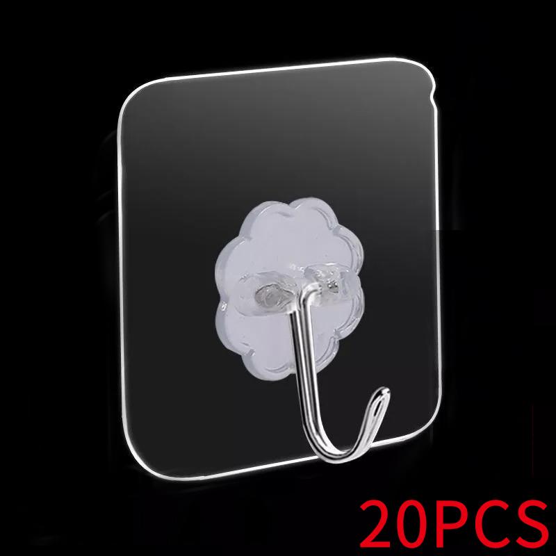 Adhesive Wall Hook Transparent Strong Waterproof Hanger Holder Rack Sucker For Bathroom Kitchen Home
Adhesive Wall Hook Transparent Strong Waterproof Hanger Holder Rack Sucker For Bathroom Kitchen Home