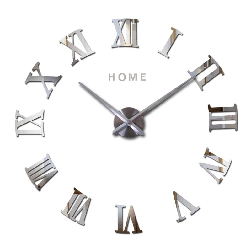 3D DIY Large Wall Clock Modern Design Mute Acrylic Decorative Self adhesive Wall Clock Sticker for Living Room Roman Numeral
3D DIY Large Wall Clock Modern Design Mute Acrylic Decorative Self adhesive Wall Clock Sticker for Living Room Roman Numeral