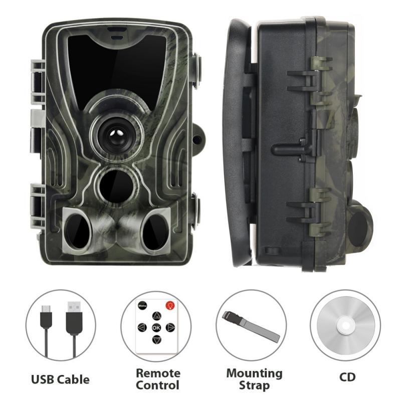 Dropship 16MP Trail Camera 1080P Wildlife Surveillance Cameras IP65 Photo Traps 0.3s Trigger Time HC801A Outdoor Hunting Camera
Dropship 16MP Trail Camera 1080P Wildlife Surveillance Cameras IP65 Photo Traps 0.3s Trigger Time HC801A Outdoor Hunting Camera