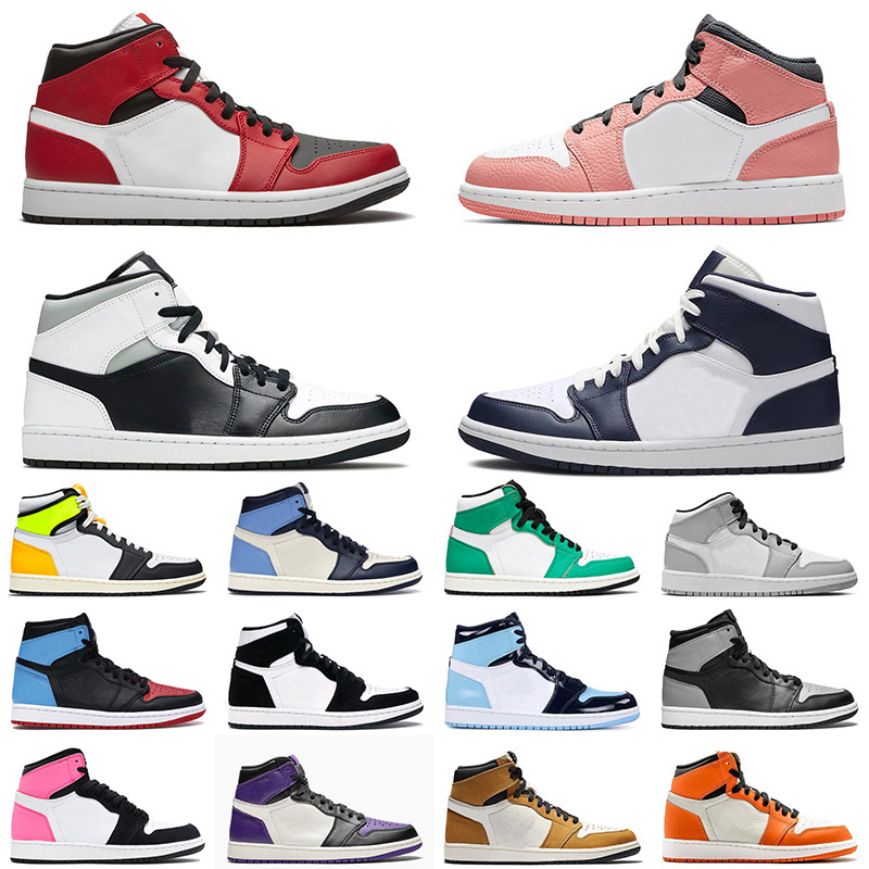 New Jumpman 1 1s Top Fashion Shoes MID Chicago Pink Quartz Shadow Obsidian Mens Womens Lucky Green Volt Gold Trainers SIZE 36-46, Shippingfees
New Jumpman 1 1s Top Fashion Shoes MID Chicago Pink Quartz Shadow Obsidian Mens Womens Lucky Green Volt Gold Trainers SIZE 36-46, Shippingfees