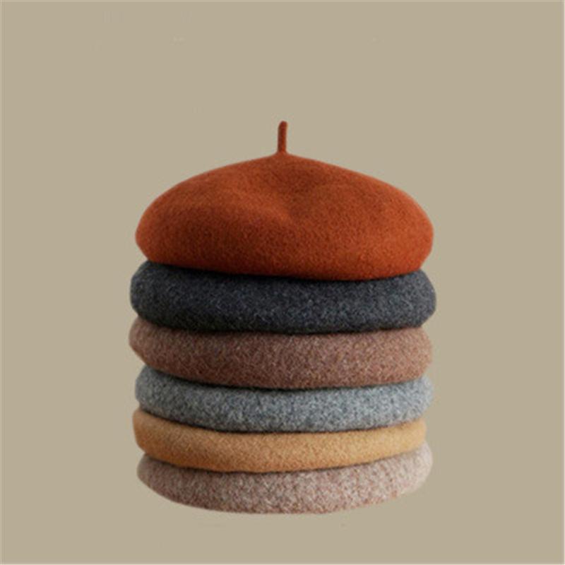 Wool Kids Children Berets Solid Hat Cap Warm Pumpkin Fall Winter Soft Girl Boy Fashion Accessories Outdoor
Wool Kids Children Berets Solid Hat Cap Warm Pumpkin Fall Winter Soft Girl Boy Fashion Accessories Outdoor