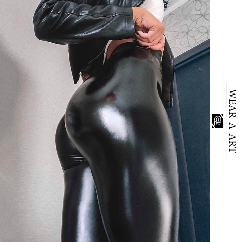 Female Soft PU Leather Pant Women Velvet Trouser Warm Stretch Skinny Trousers Pencil Leather Leggings Spring Autumn Winter Fashion Mature, Black
Female Soft PU Leather Pant Women Velvet Trouser Warm Stretch Skinny Trousers Pencil Leather Leggings Spring Autumn Winter Fashion Mature, Black