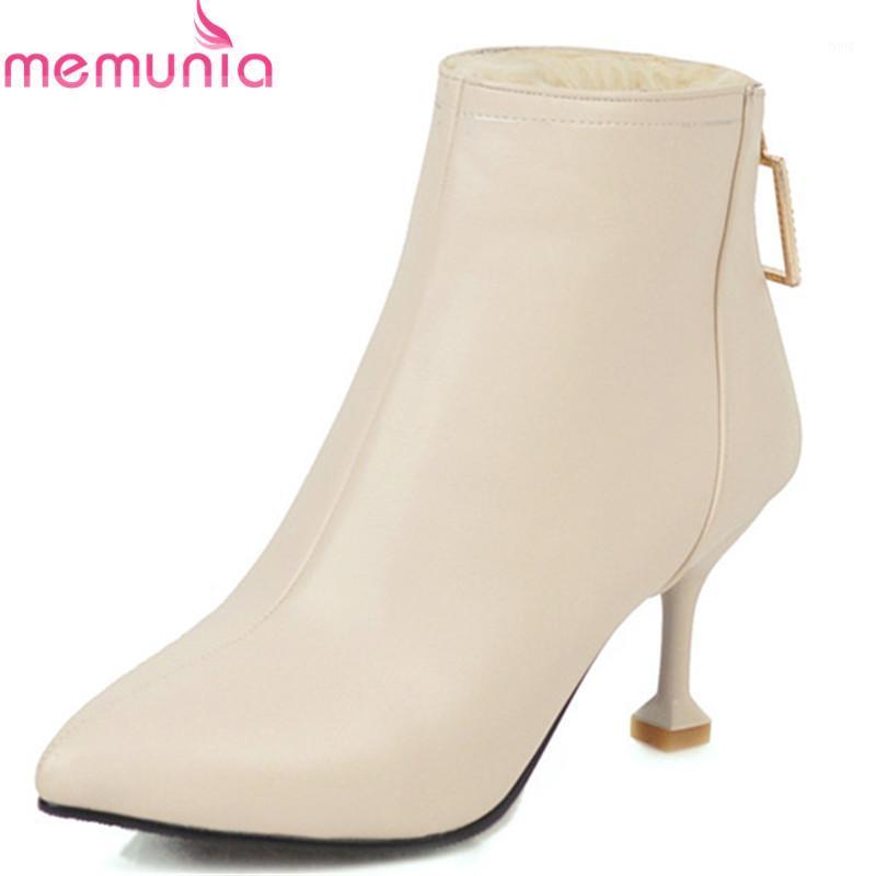 MEMUNIA 2020 new arrival women ankle boots pointed toe crystal autumn winter thin high heel boots ladies party wedding shoes1, Black
MEMUNIA 2020 new arrival women ankle boots pointed toe crystal autumn winter thin high heel boots ladies party wedding shoes1, Black