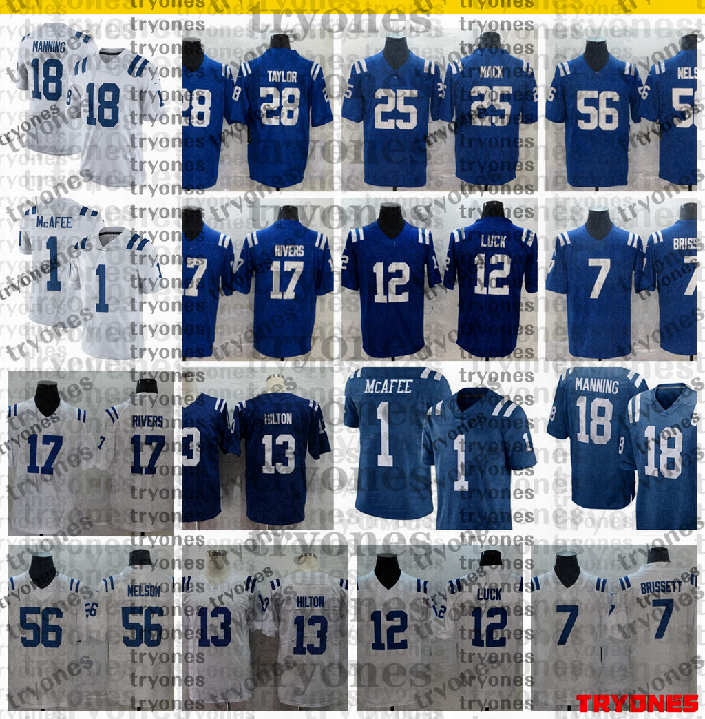 2021 Hilton Darius Leonard Philip Rivers Jonathan Taylor Brissett Marlon Mack Nelson Luck McAfee Peyton Manning Football Jersey BB3, Black;red
2021 Hilton Darius Leonard Philip Rivers Jonathan Taylor Brissett Marlon Mack Nelson Luck McAfee Peyton Manning Football Jersey BB3, Black;red