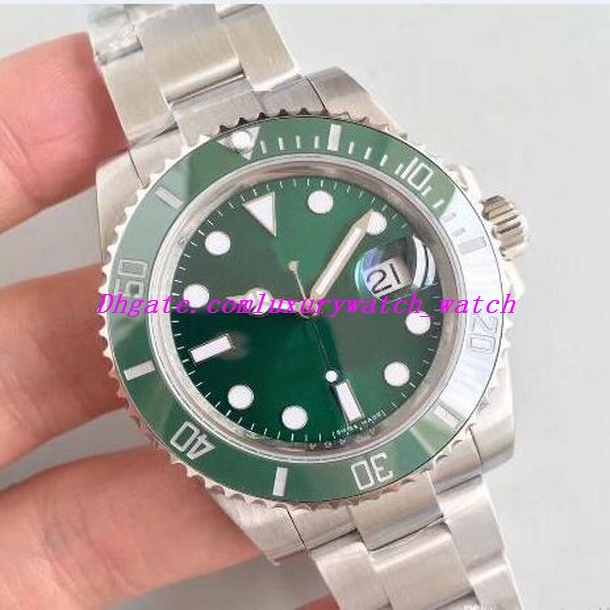 Super Watch Factory V5 Version 2813 Automatic Movement 116610 116619 Wristwatch Black 40mm Ceramic Bezel Sapphire glass waterproof Diving Men Watches with box