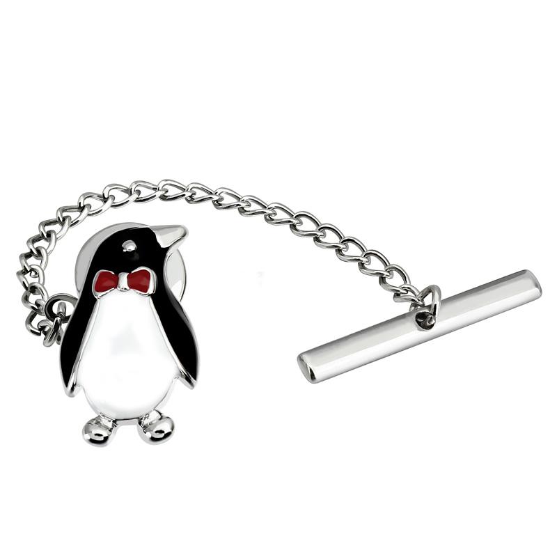 Pins, Brooches HAWSON Arrival Penguin Tie Tack Pin With Chain Design Mens Regular Necktie Fashion Jewelry
Pins, Brooches HAWSON Arrival Penguin Tie Tack Pin With Chain Design Mens Regular Necktie Fashion Jewelry
