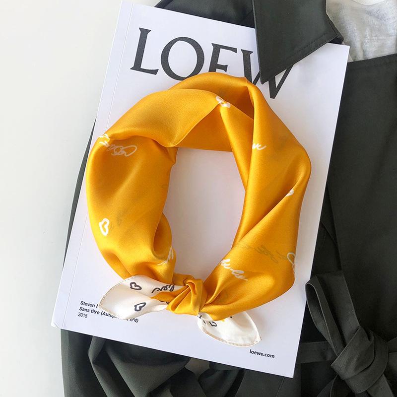Scarf 2020 New Style Literature and Art Breath Yellow Crepe Satin Plain Mulberry Silk 53cm Silk Scarves Spring Scarf S
Scarf 2020 New Style Literature and Art Breath Yellow Crepe Satin Plain Mulberry Silk 53cm Silk Scarves Spring Scarf S