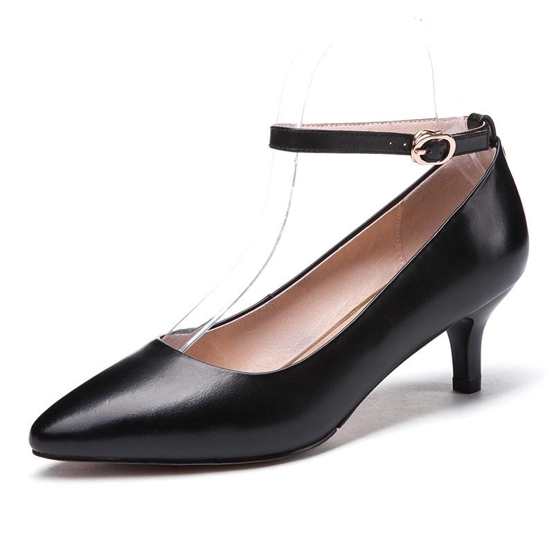 Dilalula Big Size 43 Genuine Leather Sheepskin Women Shoes Lady Pointed Toe Elegant ankle-strap Office Shoes Woman Pumps, Black 7.5cm heels
Dilalula Big Size 43 Genuine Leather Sheepskin Women Shoes Lady Pointed Toe Elegant ankle-strap Office Shoes Woman Pumps, Black 7.5cm heels