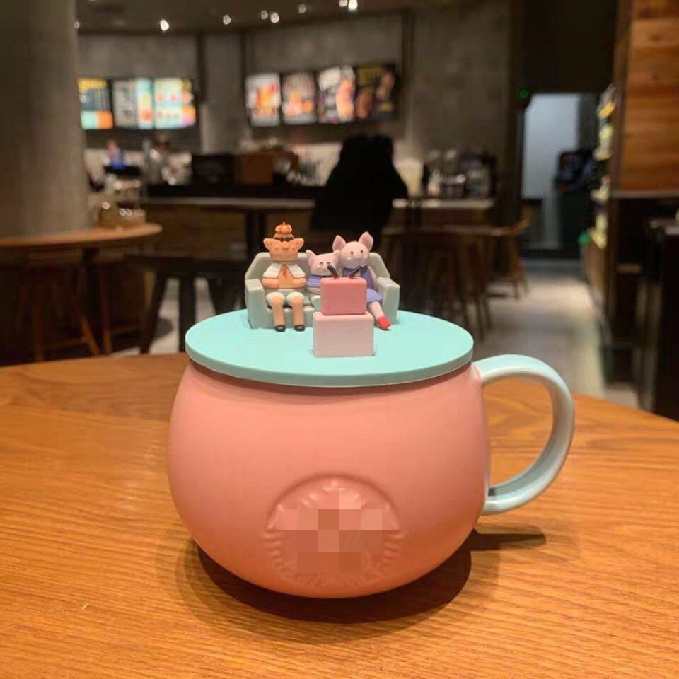 355ML Starbucks Cup Luxury Cute Pig Ceramic Mugs Married Couples Anniversary Morning Mug Milk Coffee Tea Breakfast Valentines Day
355ML Starbucks Cup Luxury Cute Pig Ceramic Mugs Married Couples Anniversary Morning Mug Milk Coffee Tea Breakfast Valentines Day