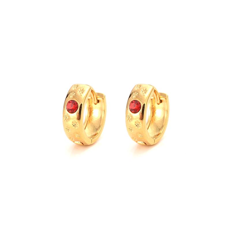Luxury Lovely Kid Little Girls Jewellery Security Safety red CZ Princess Round Gold Solid Fine Huggies hoop earrings Jewelry
Luxury Lovely Kid Little Girls Jewellery Security Safety red CZ Princess Round Gold Solid Fine Huggies hoop earrings Jewelry