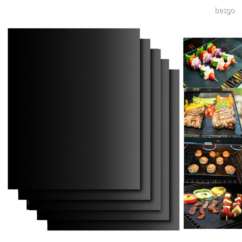 40*33cm BBQ Grill Mat Durable Non-Stick Barbecue Mat Reusable Easy Clean Cooking Sheets Microwave Oven Outdoor BBQ Cooking Tool DBC BH4388
40*33cm BBQ Grill Mat Durable Non-Stick Barbecue Mat Reusable Easy Clean Cooking Sheets Microwave Oven Outdoor BBQ Cooking Tool DBC BH4388