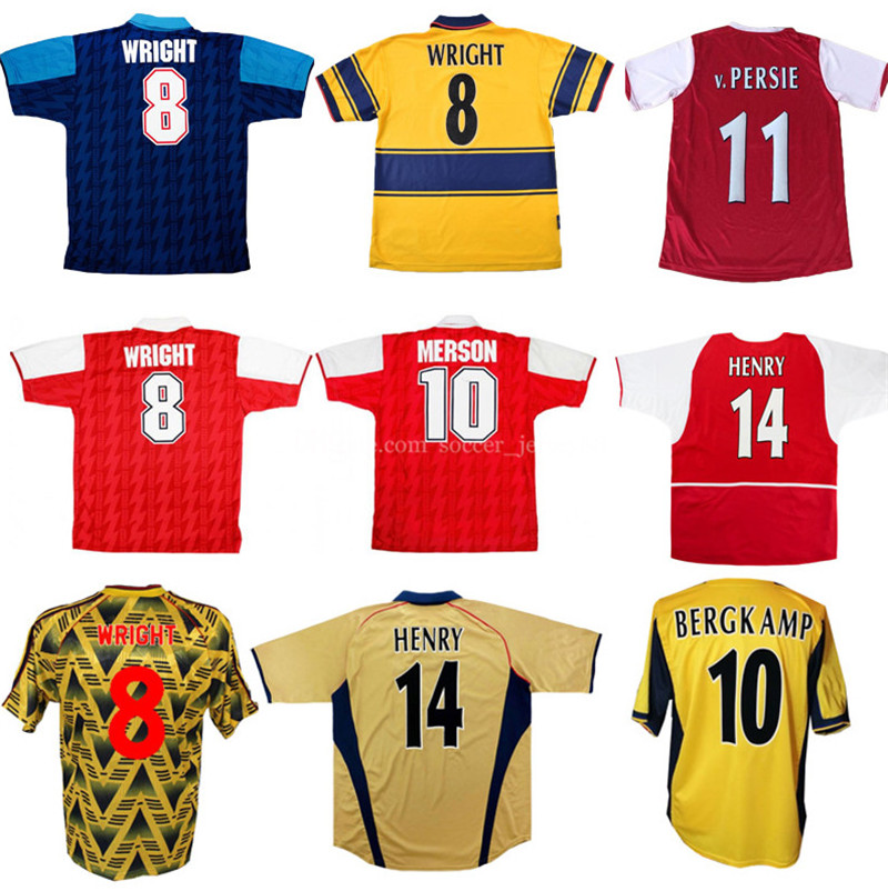 HENRY Retro soccer jerseys 98 99 83 86 95 2002 2003 91 93 94 97 2000 2002 2006 1995 Uhmhf classic vintage Wright FABREGAS ARSEN Ljungberg Vieira BERGKAMP football shirt, Adult home
HENRY Retro soccer jerseys 98 99 83 86 95 2002 2003 91 93 94 97 2000 2002 2006 1995 Uhmhf classic vintage Wright FABREGAS ARSEN Ljungberg Vieira BERGKAMP football shirt, Adult home