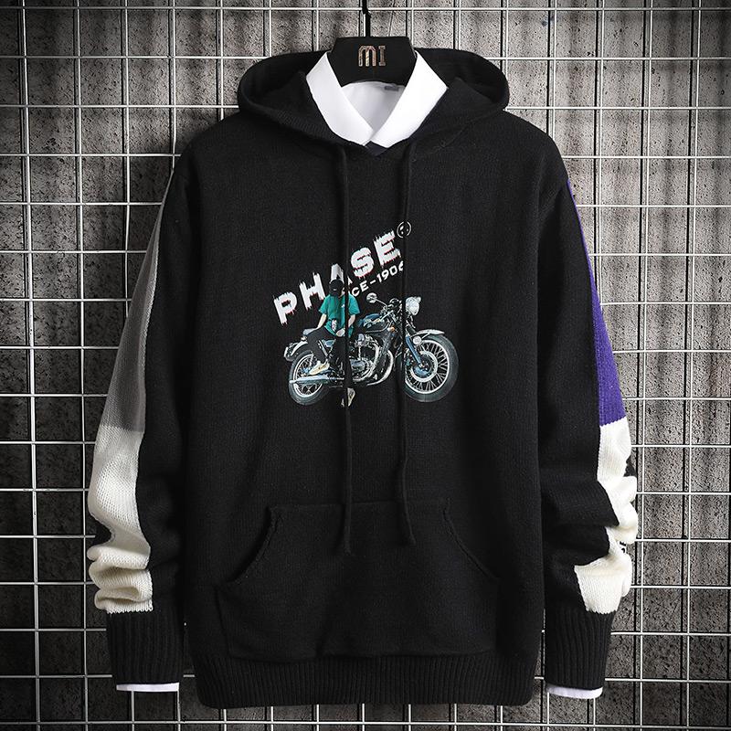 GlacialWhale Oversized Mens Knitted Sweater Men Patchwork Hooded Sweaters Jumper Pullover Hip Hop Harajuku Black Sweater Men
GlacialWhale Oversized Mens Knitted Sweater Men Patchwork Hooded Sweaters Jumper Pullover Hip Hop Harajuku Black Sweater Men