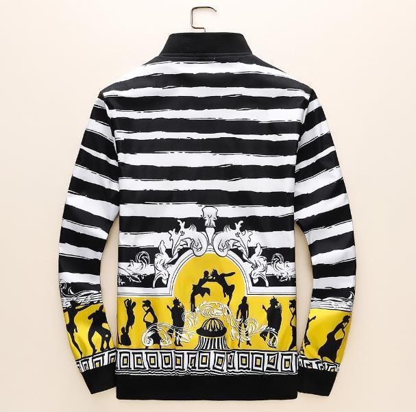 High quality digital print jacket Slim spring autumn new Coat mens jackets Mens clothing Outwear a05 T200502