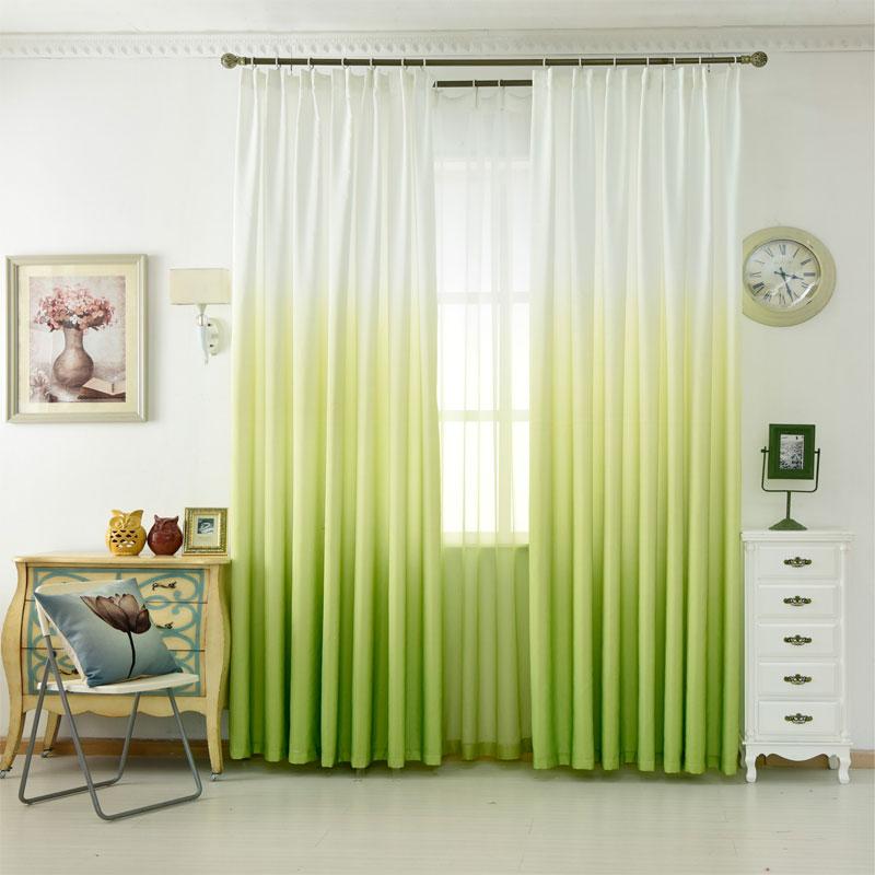 Gradient color window curtains for living room bedroom kitchen tulle curtains and blackout for window shading rate 75%, Colour 1 yarn
Gradient color window curtains for living room bedroom kitchen tulle curtains and blackout for window shading rate 75%, Colour 1 yarn