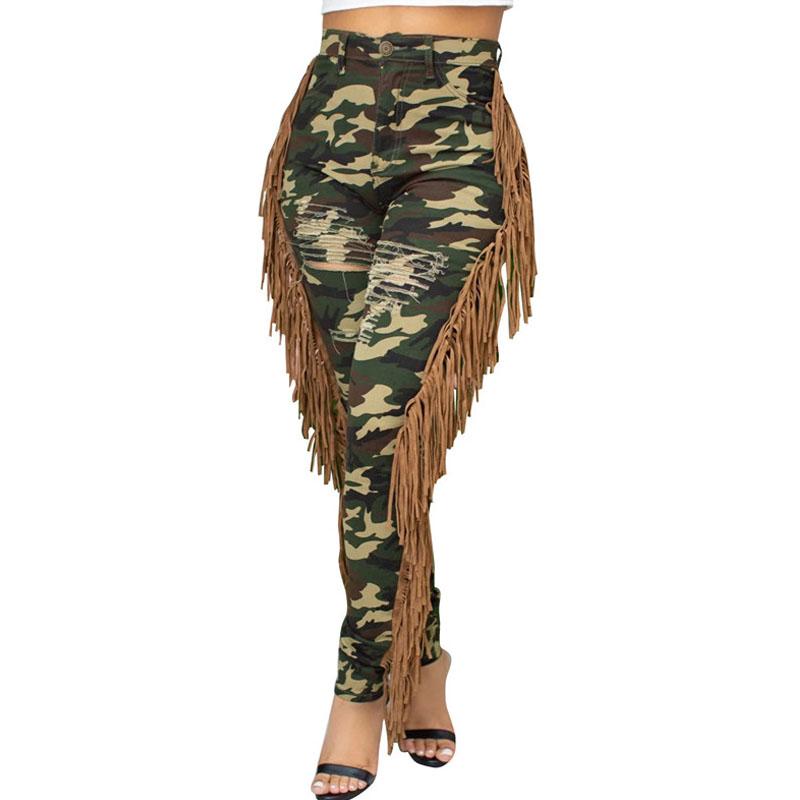 Camouflage Pants for Women Tassel Hole Rip High Waist Pants Slim Streetwear Camo Pencil Trousers Pantalon Femme, Purple
Camouflage Pants for Women Tassel Hole Rip High Waist Pants Slim Streetwear Camo Pencil Trousers Pantalon Femme, Purple