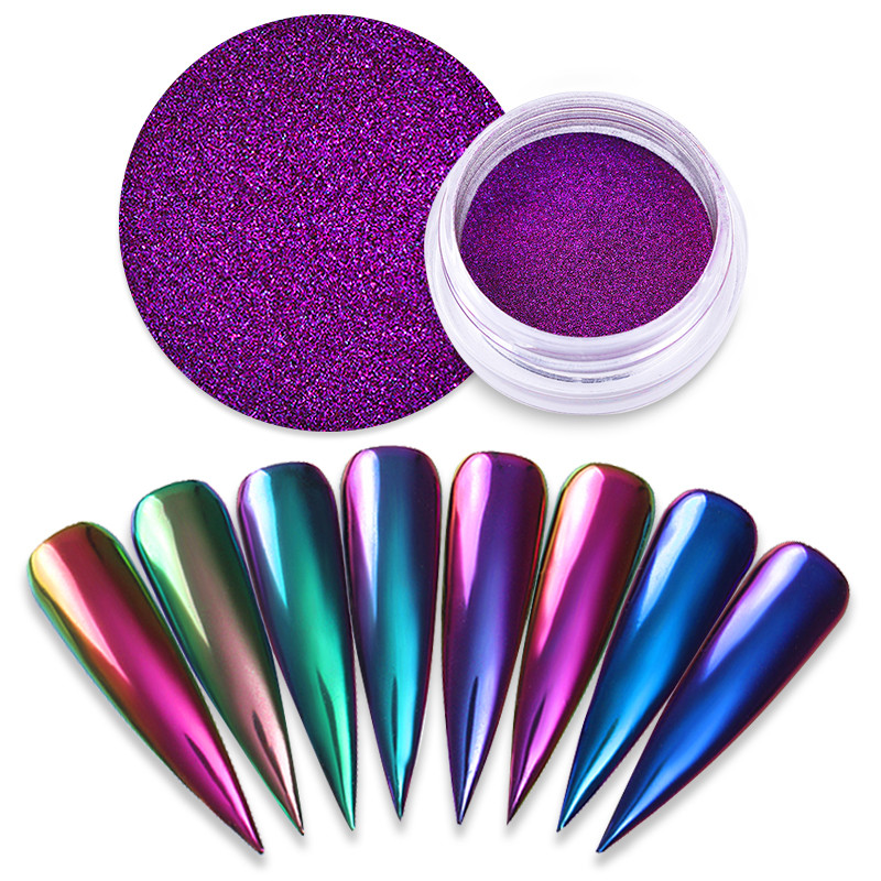 1 Box Chameleonic Mirror Nail Glitters Powder Auroras Effect Nail Art Chrome Pigment Decoration Nail Tips Decoration
1 Box Chameleonic Mirror Nail Glitters Powder Auroras Effect Nail Art Chrome Pigment Decoration Nail Tips Decoration