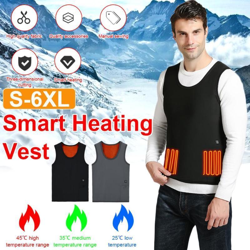 3 Areas Heating Unisex Vest Electric Heating Vest Winter Fleece Soft Thermal Adjustment for Winter Outdoor sports1, Black
3 Areas Heating Unisex Vest Electric Heating Vest Winter Fleece Soft Thermal Adjustment for Winter Outdoor sports1, Black