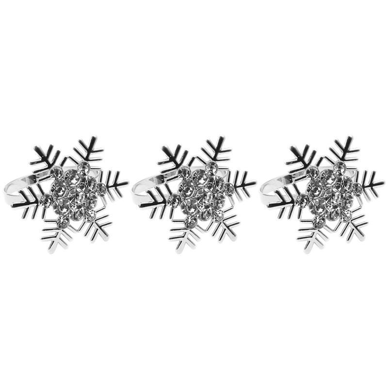 3Pcs Snowflake Napkin Buckle Alloy Napkin Buckles Party Table Accessory Kitchen Table Decoration Accessories
3Pcs Snowflake Napkin Buckle Alloy Napkin Buckles Party Table Accessory Kitchen Table Decoration Accessories