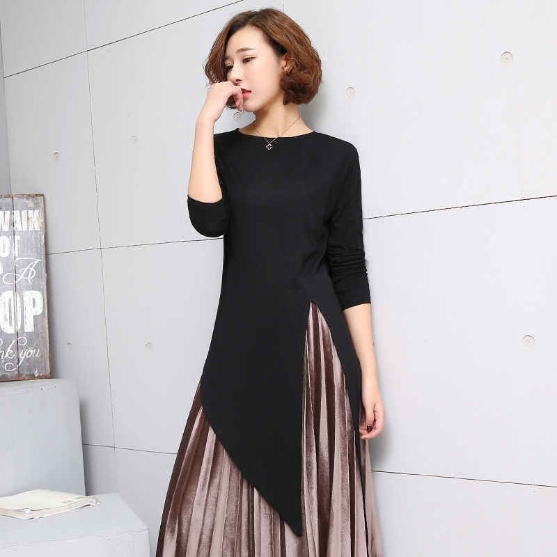 SuperAen New Women T Shirt Solid Color Cotton Ladies T Shirts Long-sleeve T-shirt Round Neck Pluz Size Women's Clothing 201125, Red
SuperAen New Women T Shirt Solid Color Cotton Ladies T Shirts Long-sleeve T-shirt Round Neck Pluz Size Women's Clothing 201125, Red