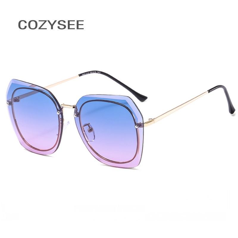 High Qulity Women's Ocean Lens Square Sunglasses Metal 2020 Fashion shades Luxury Sexy Sunglasses Female Lady Clear Blue Eyewear
High Qulity Women's Ocean Lens Square Sunglasses Metal 2020 Fashion shades Luxury Sexy Sunglasses Female Lady Clear Blue Eyewear