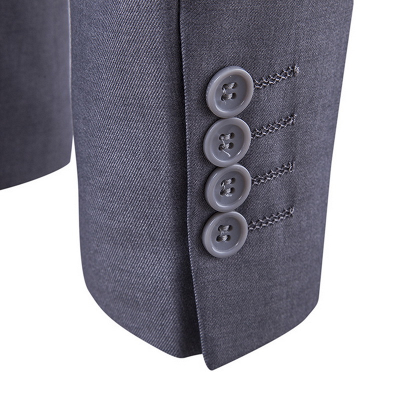 2020 Men's Fashion Slim Suits Men's Business Casual Groomsman three-piece Suit Blazers Jacket Pants Trousers Vest Sets LJ201223