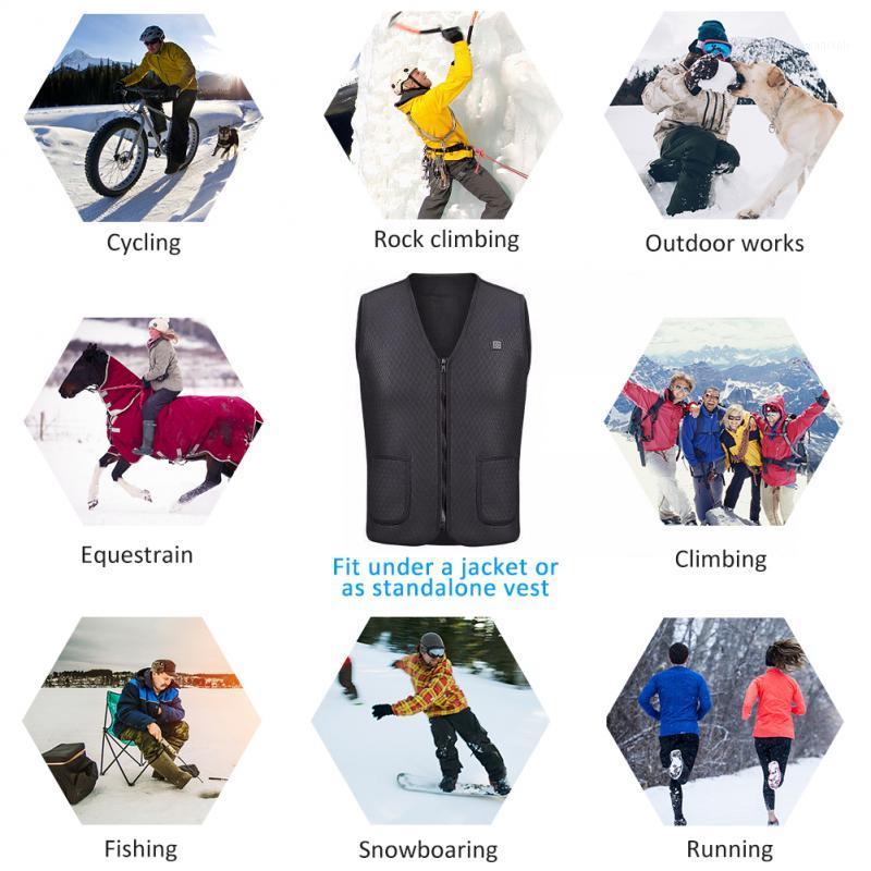 Men Electric Heated Vest USB Heating Vest Winter Thermal Cloth Feather Camping Hiking Warm Hunting Jacket Winter Outdoor 20201, Black
Men Electric Heated Vest USB Heating Vest Winter Thermal Cloth Feather Camping Hiking Warm Hunting Jacket Winter Outdoor 20201, Black