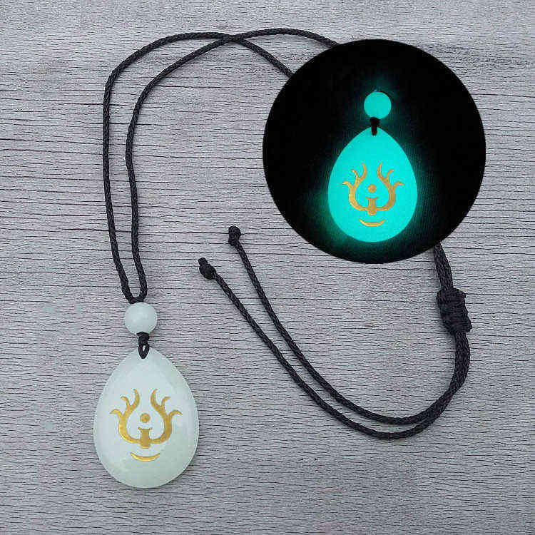 Hayao Miyazaki Series Laputa Flying Stone Castle In The Sky Pendant Necklace for Girl Gift Japanese Anime Costume Jewelry 220121