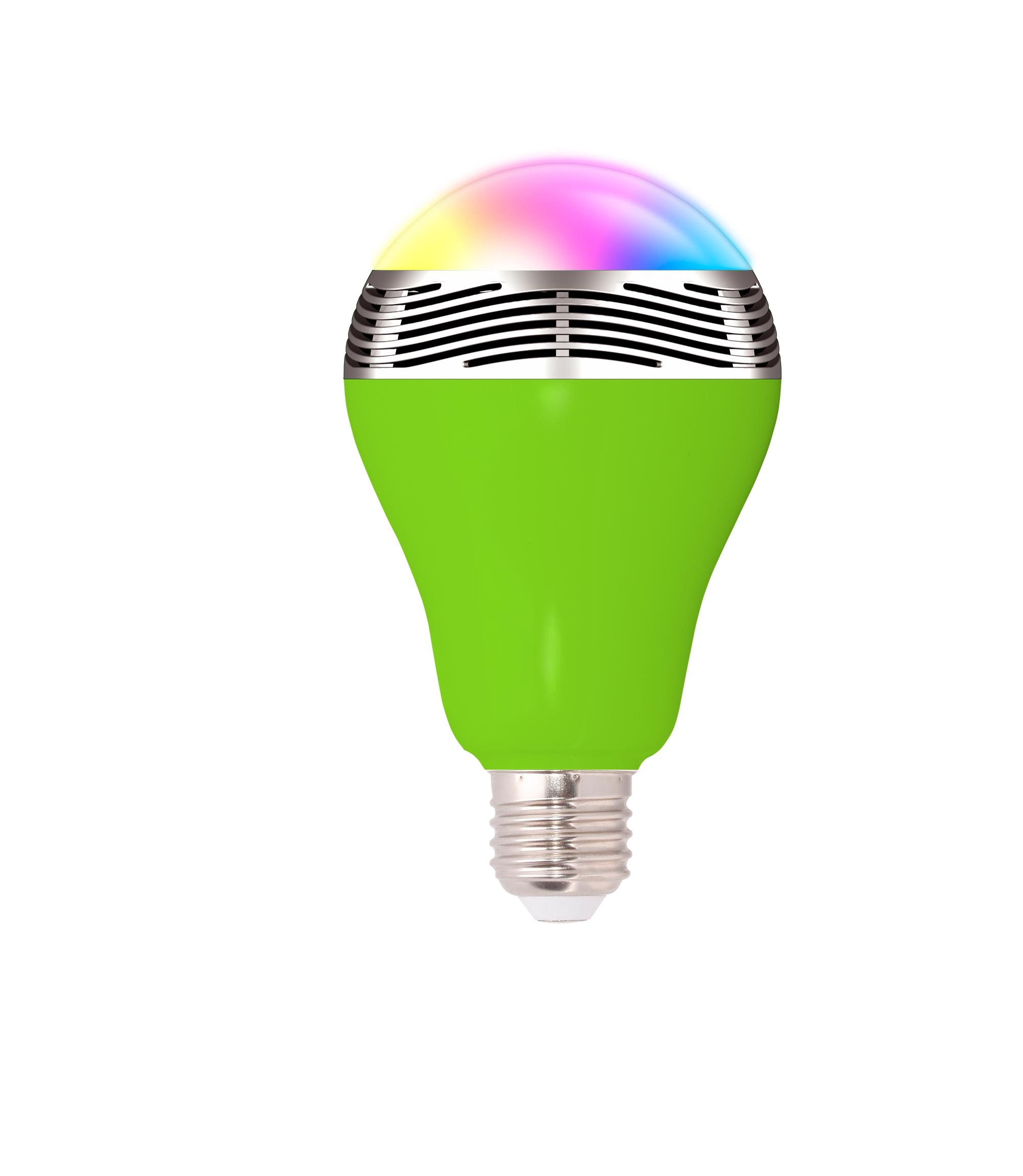 New LED Bulb E27 Bluetooth Wireless Control Speaker Light Music Function 2 IN 1 Smart Colorful RGB Bubble Lamp For iPhone Samsung