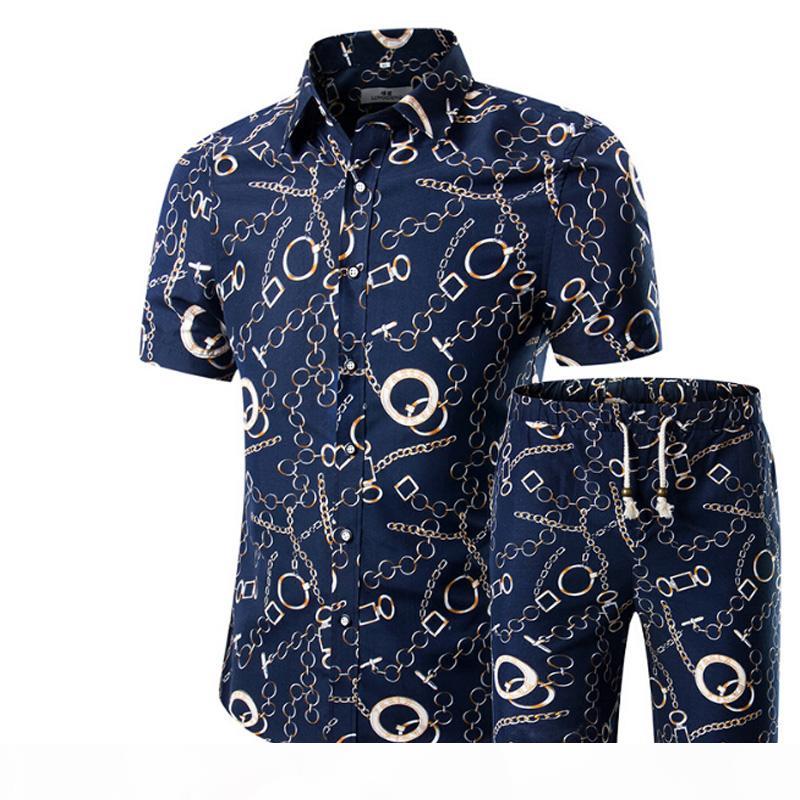 Fashion-Men Shirts+Shorts Set New Summer Casual Printed Hawaiian Shirt Homme Short Male Printing Dress Suit Sets Plus Size, Others
Fashion-Men Shirts+Shorts Set New Summer Casual Printed Hawaiian Shirt Homme Short Male Printing Dress Suit Sets Plus Size, Others