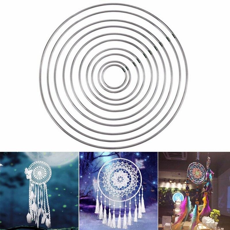 Hot YO-10Pcs Dream Catcher DIY Hoop Strong Metal Dream Catcher Dreamcatcher Ring Macrame Craft Hoop Ardent
Hot YO-10Pcs Dream Catcher DIY Hoop Strong Metal Dream Catcher Dreamcatcher Ring Macrame Craft Hoop Ardent