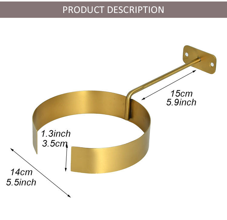 Fashion Stainless Steel Shirt Collar Display Stand