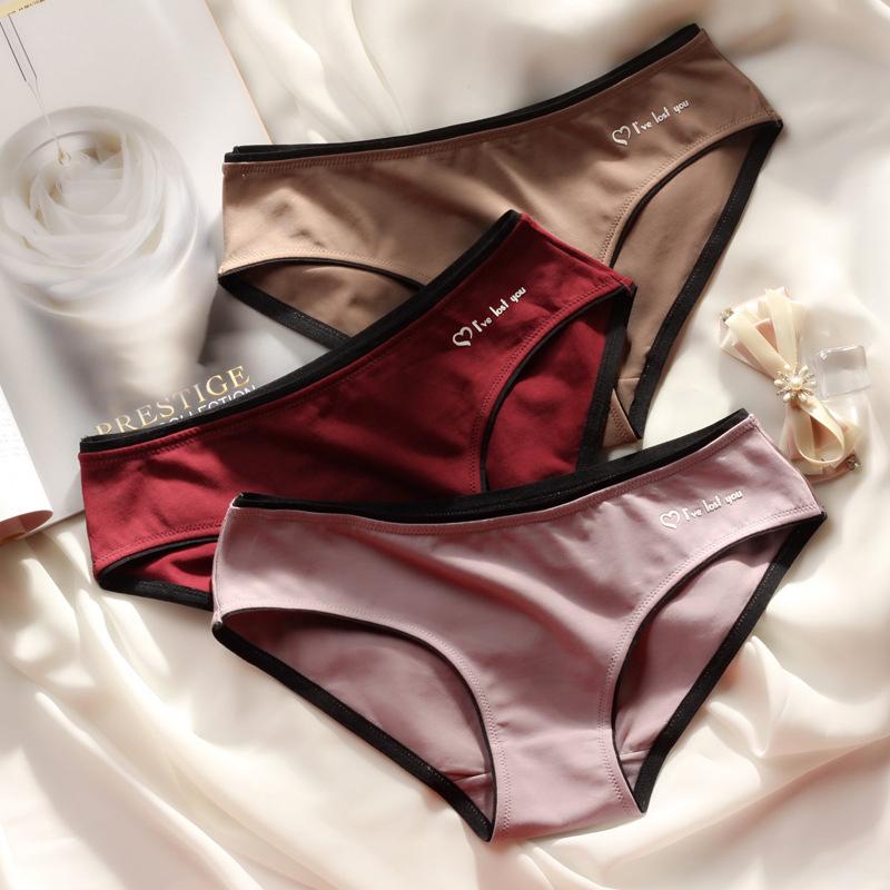 Ladies Briefs Female Panty 1Pcs Underpants for Women Solid Color Sexy Low Waist Cotton Underwear M/L, Light gray
Ladies Briefs Female Panty 1Pcs Underpants for Women Solid Color Sexy Low Waist Cotton Underwear M/L, Light gray