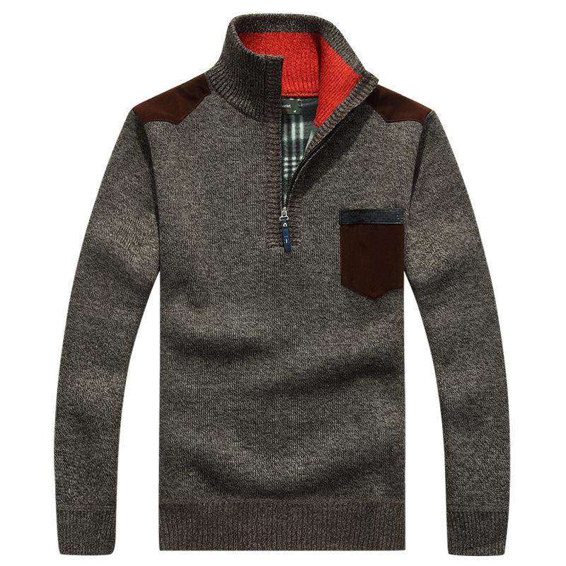 winter sweater men Plus velvet thickening warm pullover fashion Slim half zipper turtleneck knitted sweater men, Army green
winter sweater men Plus velvet thickening warm pullover fashion Slim half zipper turtleneck knitted sweater men, Army green