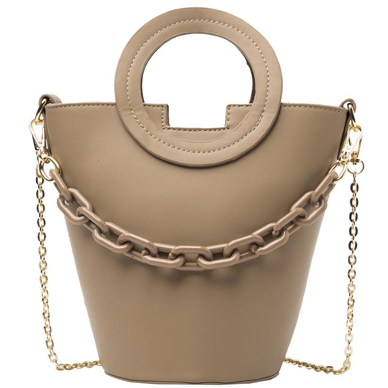 High quality solid color chain lady Bucket Bag Shoulder Messenger Bag sac femme purses and handbags luxury designer handbag, Beige
High quality solid color chain lady Bucket Bag Shoulder Messenger Bag sac femme purses and handbags luxury designer handbag, Beige