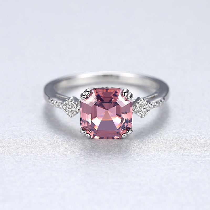 Fashion Vintage Real 925 Solid Sterling Silver Morganite Gemstone Wedding Engagement Ring Jewelry Wholesale Drop Shipping
Fashion Vintage Real 925 Solid Sterling Silver Morganite Gemstone Wedding Engagement Ring Jewelry Wholesale Drop Shipping