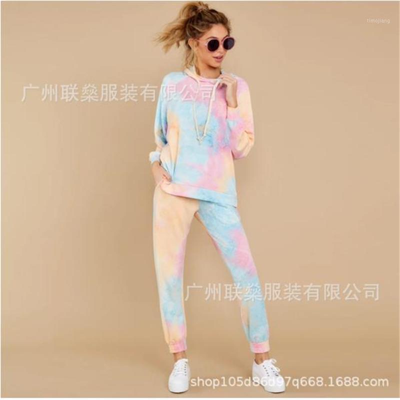 2 Pieces Yoga Set Women Tie-Dye Print Long Sleeve Hooded Top High Waist Trousers Breathable Fitness Gym Cycling Seamless Suit1
2 Pieces Yoga Set Women Tie-Dye Print Long Sleeve Hooded Top High Waist Trousers Breathable Fitness Gym Cycling Seamless Suit1