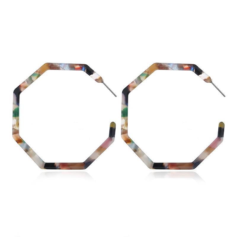 New Fashion Bohemia Acrylic Acetate Earrings Women Vintage Leopard Print Circle Square Hoop Earrings Mujer Female Jewelry
New Fashion Bohemia Acrylic Acetate Earrings Women Vintage Leopard Print Circle Square Hoop Earrings Mujer Female Jewelry