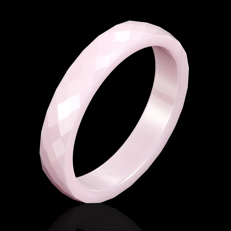 New 4mm Light Pink Black White Beautiful Hand Cut Ceramic Ring For Woman Top Quality Jewelry Without Scratches Woman Ring
New 4mm Light Pink Black White Beautiful Hand Cut Ceramic Ring For Woman Top Quality Jewelry Without Scratches Woman Ring