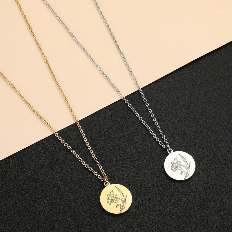 Pendant Necklaces QIAMNI Creative Fashion Birth Month Flower Necklace For Women Birthday Year Gift Bohemian Jewelry Accessories Bijoux
Pendant Necklaces QIAMNI Creative Fashion Birth Month Flower Necklace For Women Birthday Year Gift Bohemian Jewelry Accessories Bijoux