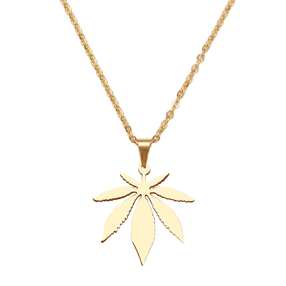 New Stainless Steel Leaves Necklace For Women Man Maple Leaf Choker Pendant Necklace Engagement Jewelry, Silver
New Stainless Steel Leaves Necklace For Women Man Maple Leaf Choker Pendant Necklace Engagement Jewelry, Silver