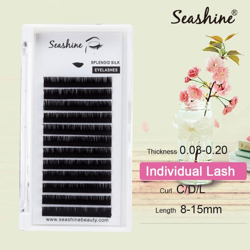Seashine Classical Lash Natural look BCD Curl Faux Mink Lashes Extension Individuals Eyelash Extensions
Seashine Classical Lash Natural look BCD Curl Faux Mink Lashes Extension Individuals Eyelash Extensions