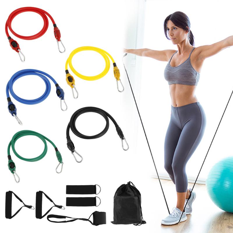 11pcs Bands Resistance Bands Set Resistance Gym Equipment Exercise Pull Rope Fitness Elastic Training Expander
11pcs Bands Resistance Bands Set Resistance Gym Equipment Exercise Pull Rope Fitness Elastic Training Expander