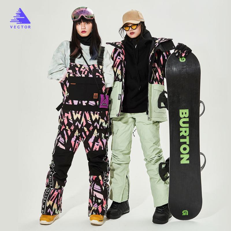 VECTOR Brand Men Women Ski Suit Ski Jacket Pants Bib Overalls Winter Warm Windproof Waterproof Outdoor Sports Snowboard, Coat 4
VECTOR Brand Men Women Ski Suit Ski Jacket Pants Bib Overalls Winter Warm Windproof Waterproof Outdoor Sports Snowboard, Coat 4
