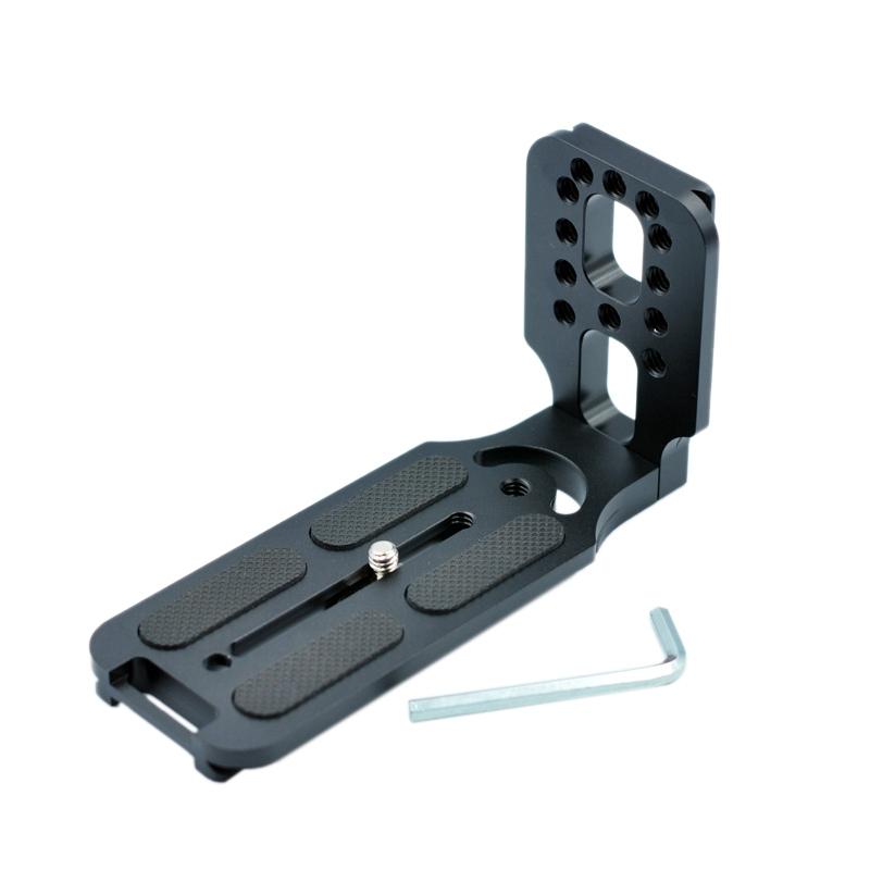 L130A Universal Vertical Quick Release L Plate Holder Grip Base for Canon Nikon Sony Fuji Olympus Camera Zhiyun Feiyu (Black
L130A Universal Vertical Quick Release L Plate Holder Grip Base for Canon Nikon Sony Fuji Olympus Camera Zhiyun Feiyu (Black