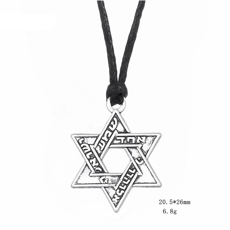 Pendant Necklaces 10PCS Ethnic Choker Hebrew Religious Statement Accessories Necklace Men Star Of David For Women Jewlery
Pendant Necklaces 10PCS Ethnic Choker Hebrew Religious Statement Accessories Necklace Men Star Of David For Women Jewlery