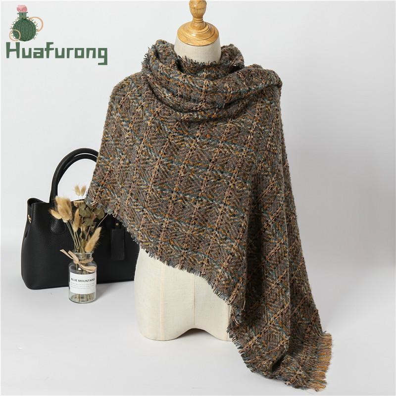 Scarf Female Winter New Circle Color Yarn Strip Long Scarf Thickened Warm Korean version of The Wild Student Shawl
Scarf Female Winter New Circle Color Yarn Strip Long Scarf Thickened Warm Korean version of The Wild Student Shawl