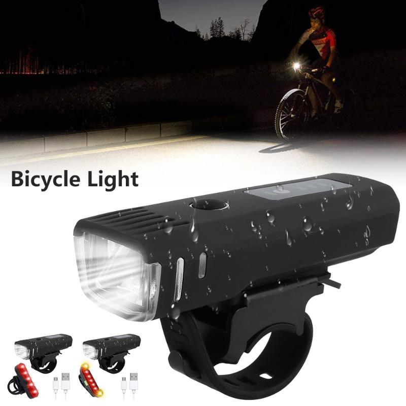 USB Rechargeable Bike Light Set Waterproof LED Bikes Rear Tail Lights Indicator Lamp Cycling Accessories Bicycles Headlight
USB Rechargeable Bike Light Set Waterproof LED Bikes Rear Tail Lights Indicator Lamp Cycling Accessories Bicycles Headlight