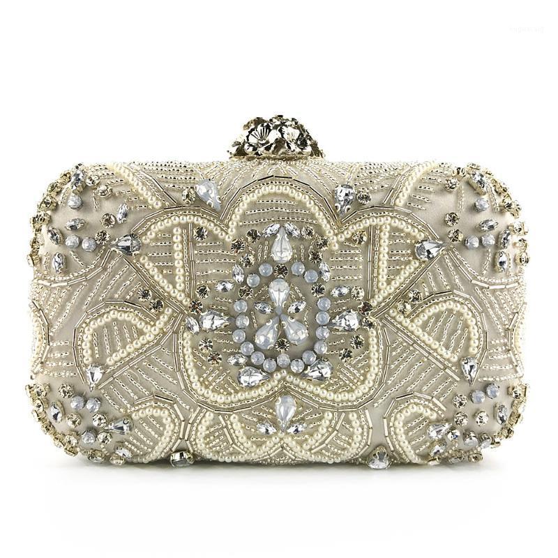 women fashion beaded Evening silver clutch bag female handmade pearl beautiful dress bride handbag girls banquet crossbody bags1, Color same as pictur
women fashion beaded Evening silver clutch bag female handmade pearl beautiful dress bride handbag girls banquet crossbody bags1, Color same as pictur
