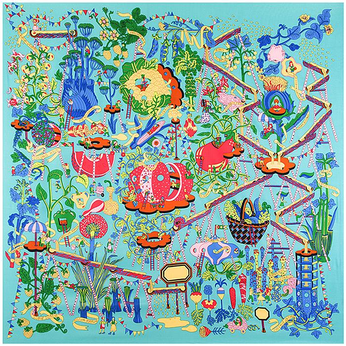Scarves 130cm*130cm Women 2022 Fashion Twill Silk Euro Brand Magic Vegetable Garden Square Scarf Femal Wrap
Scarves 130cm*130cm Women 2022 Fashion Twill Silk Euro Brand Magic Vegetable Garden Square Scarf Femal Wrap